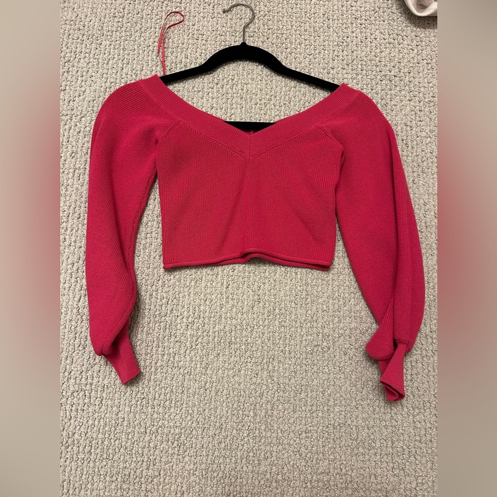 Pink Zara top
